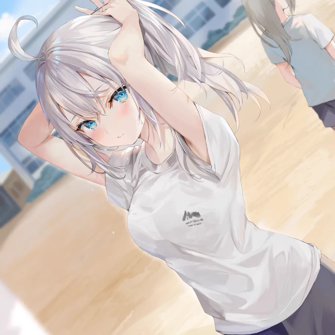 「ちょっと……どこ見てるのよ」#ロシデレ 