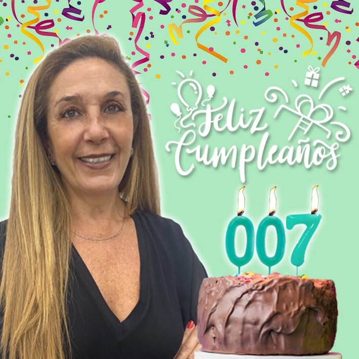 007Inmobiliaria's tweet photo. Hoy es un día de celebración en @007Inmobiliaria. Nuestra compañera y agente Isabel cumple años. 

¡𝗙𝗘𝗟𝗜𝗖𝗜𝗗𝗔𝗗𝗘𝗦! 

Otro año y que sean muchos más los que este equipo te felicite. 

#007 #CeroCeroSiete #Inmobiliaria #Zapillo #Felicidades #CumpleañosIsabel https://t.co/s0Px43VNgY