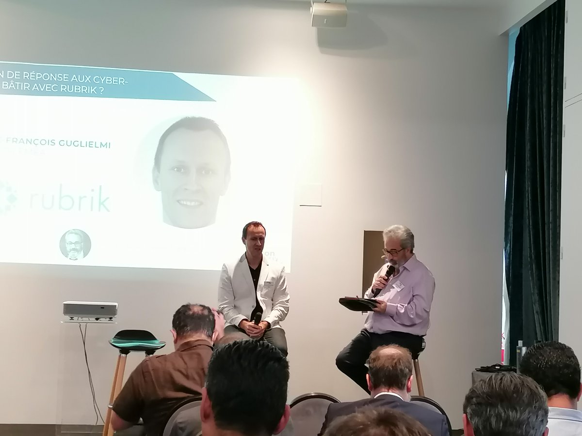 frsilicon's tweet photo. Au tour de Pierre-François Guglielmi, Field CTO EMEA @Rubrik, de s’exprimer lors d’un workshop autour de la thématique : « Quel plan de réponse aux cyberattaques bâtir avec Rubrik ? ».

#SDAY #CYBER22 #Cybersecurite https://t.co/WBz1PVyIO1