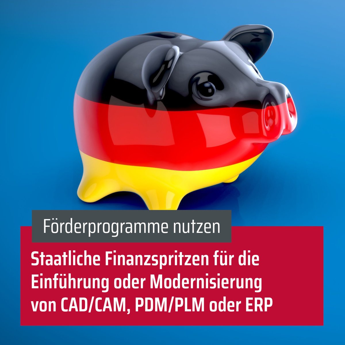 SolidSystemTeam's tweet image. Schon über eine Förderung für Investitionen in #CAD, #CAM, #PDM, #PLM oder #ERP nachgedacht? In Deutschland gibt es zahlreiche Förderprogramme und-kredite, die den Mittelstand bei der #Digitalisierung unterstützen. Mehr Infos: bit.ly/3RclhUW