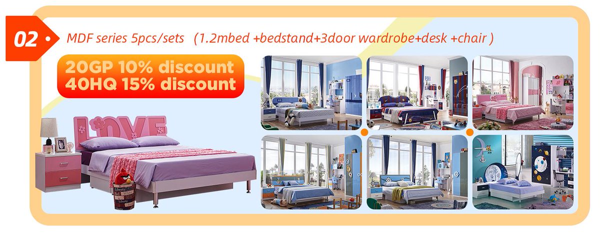 FairyZeng1's tweet image. have a big promotion on Sep
If you have furniture purchase plan don't miss the big Promotion !
Any help in the Furniture field ,feel free to contact Fairy .
Email:sales05@ikidsfur.com
Call: +86 18928687693
Same for Wechat/What'S app