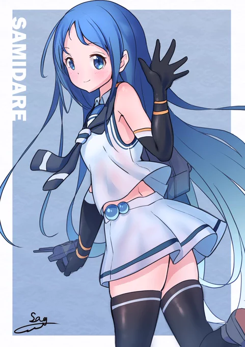 キャラ絵練習兼ねて入手した艦娘をその都度描かないと一切進めない縛りで艦これ始めました(謎) 