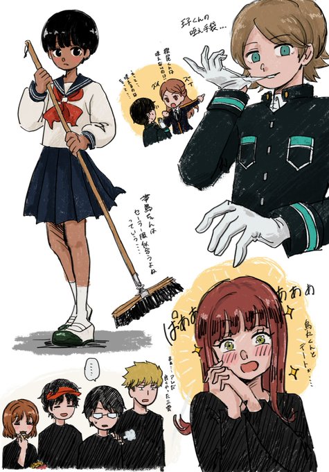 ラクガキだよん
*本誌ネタ含む 