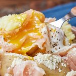 とんでもないものができてしまいました。毎日これでいい。「天啓のポテトボナーラ」
