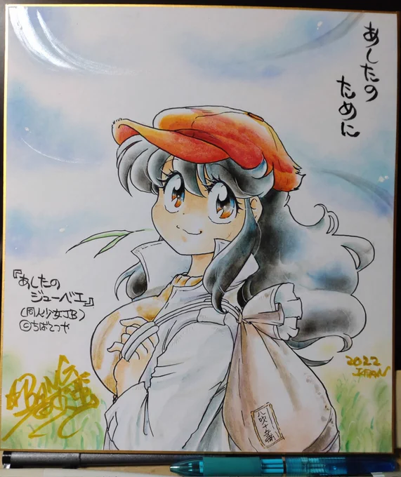 あしたのために、だれかに届け(コスチュームと文言、ちばてつや先生許諾頂きましたありがとうございます)#マンガDE平和  