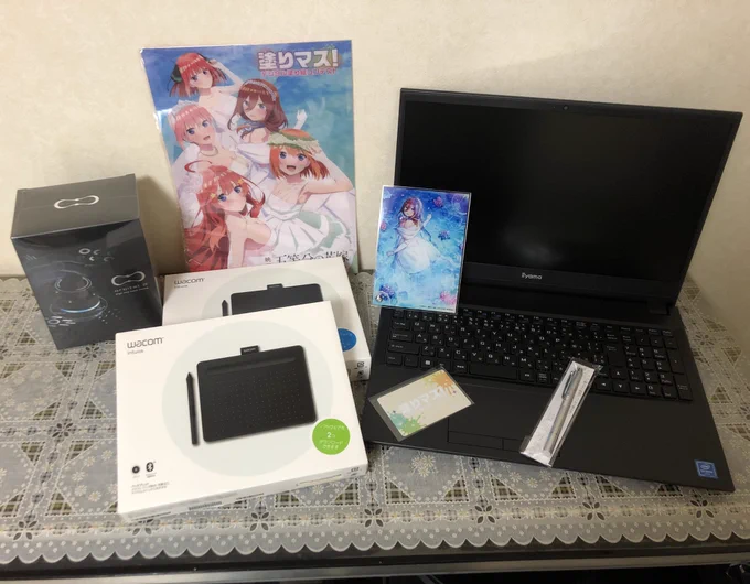 第二十回塗りマスの賞品が届きました!ありがとうございます…!前から気になっていたOrbital2やPC等を頂けてとても嬉しいです!!大切に使わせて頂きます  