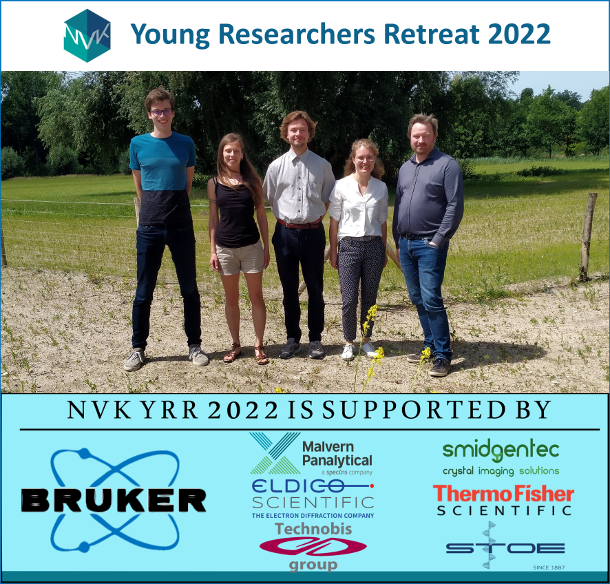 NVK_Society's tweet photo. The program is finalized, and we are ready and excited to meet our fellow young #crystallographers and sponsors this Thursday at the #NVKYRR! Curious? You are still welcome to join, More info here: https://t.co/NchAYT1U9W https://t.co/L7U37TbRU2