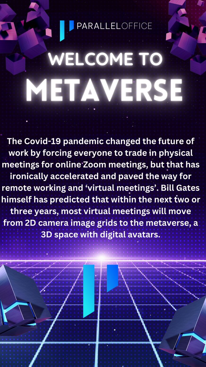 metaversePO's tweet photo. AMBASSADOR PROGRAM is on the way!
Jump into the community to be the first one to enjoy benefits of joining!!
#paralleloffice #metaverse #nft #NFTs #web3 #trending #MetaverseNFT #metaversecrypto #NFTCommumity #day #vr #tech https://t.co/4PLd86KEPs