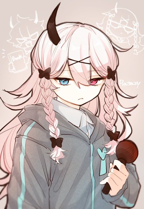 ラサジーちゃん(擬人化注意) #FNF #Rasazy 