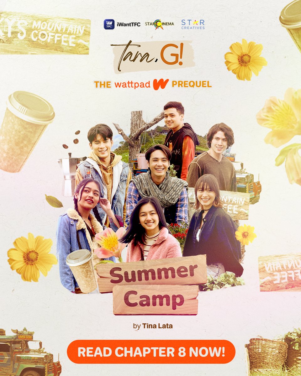 Manalo na kaya sa cooking challenge ang Team La Guerta's Finest? O may gagawin na namang paraan ang Team Walwal para maisahan sila? Let's g na and read CHAPTER 8 of the #TaraG Summer Camp Wattpad Prequel by @tinalata_! w.tt/3SxdbaZ