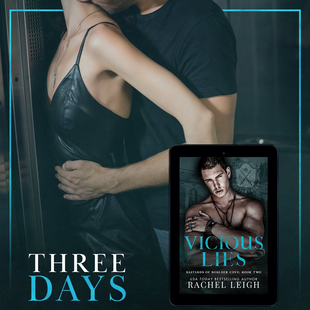 moonboundreads's tweet photo. ☠️𝗧𝗛𝗥𝗘𝗘 𝗗𝗔𝗬𝗦☠️
Book Two in the Bastards of Boulder Cove Series,Vicious Lies, is coming!
Preorder: https://t.co/OM3FROKqeY
Start with Savage Games: https://t.co/kgaZ9LN3z8
#RachelLeigh #darkromance #NewRelease #newadultromance #whychooseromance #books #book
@rachelleigh_1 https://t.co/1EJYQ5b7lY