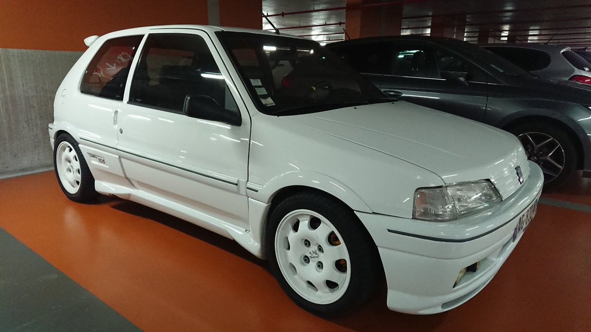 When in France... #Peugeot106
