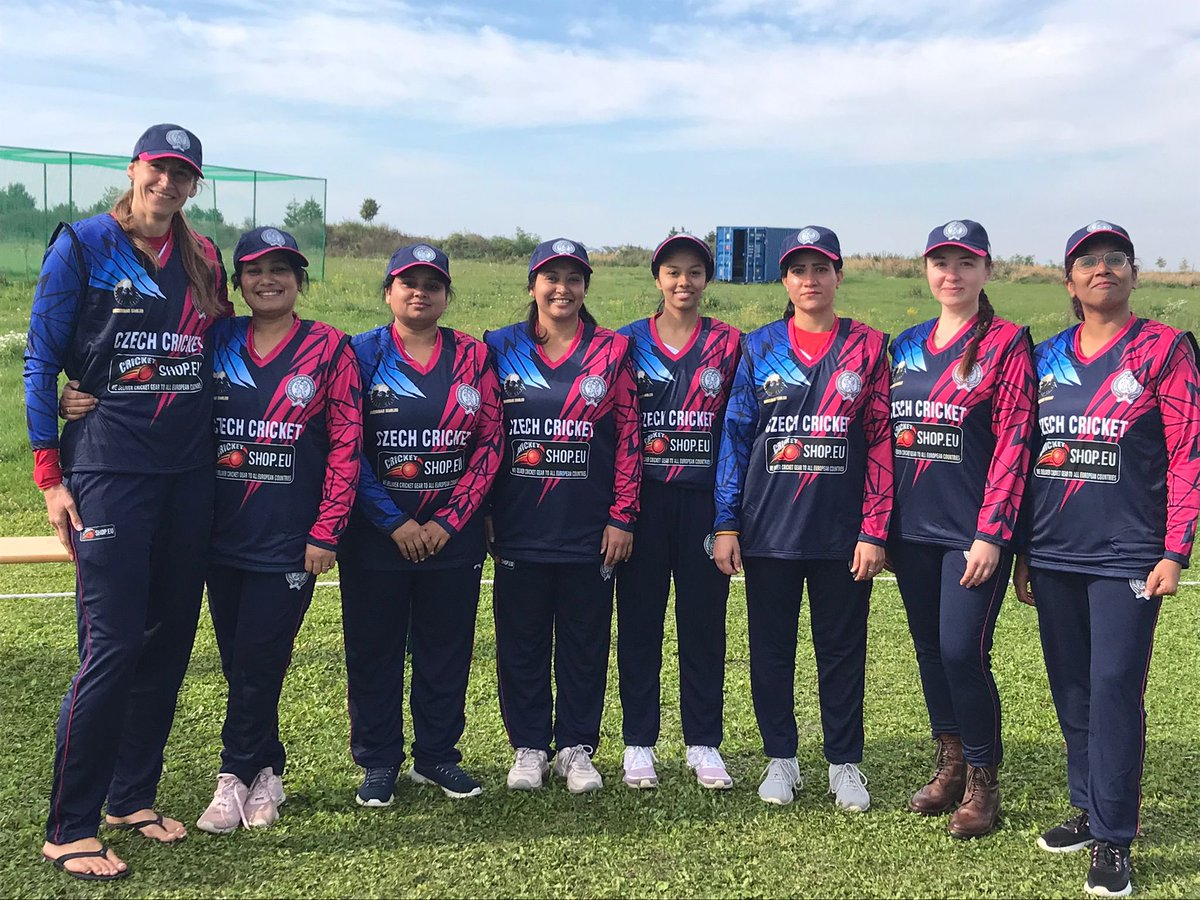 DVolkava's tweet photo. So proud of out team winning Women’s Street20 Tournament 2022 in Prague! Go @BrnoCricket 🔥 https://t.co/sM3xaU2gDA