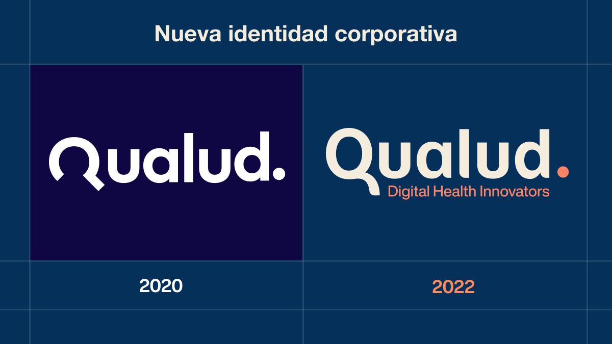 Qualud_Health's tweet photo. ¿Qué te parece nuestro nuevo logo? Pensarás que no hay mucha diferencia, pero fíjate como las líneas de "Qualud" son más suaves, hemos abandonado los ángulos y picos agresivos con una tipografía más suave y amable. #eHealth  👇 https://t.co/mlIlgrQovL