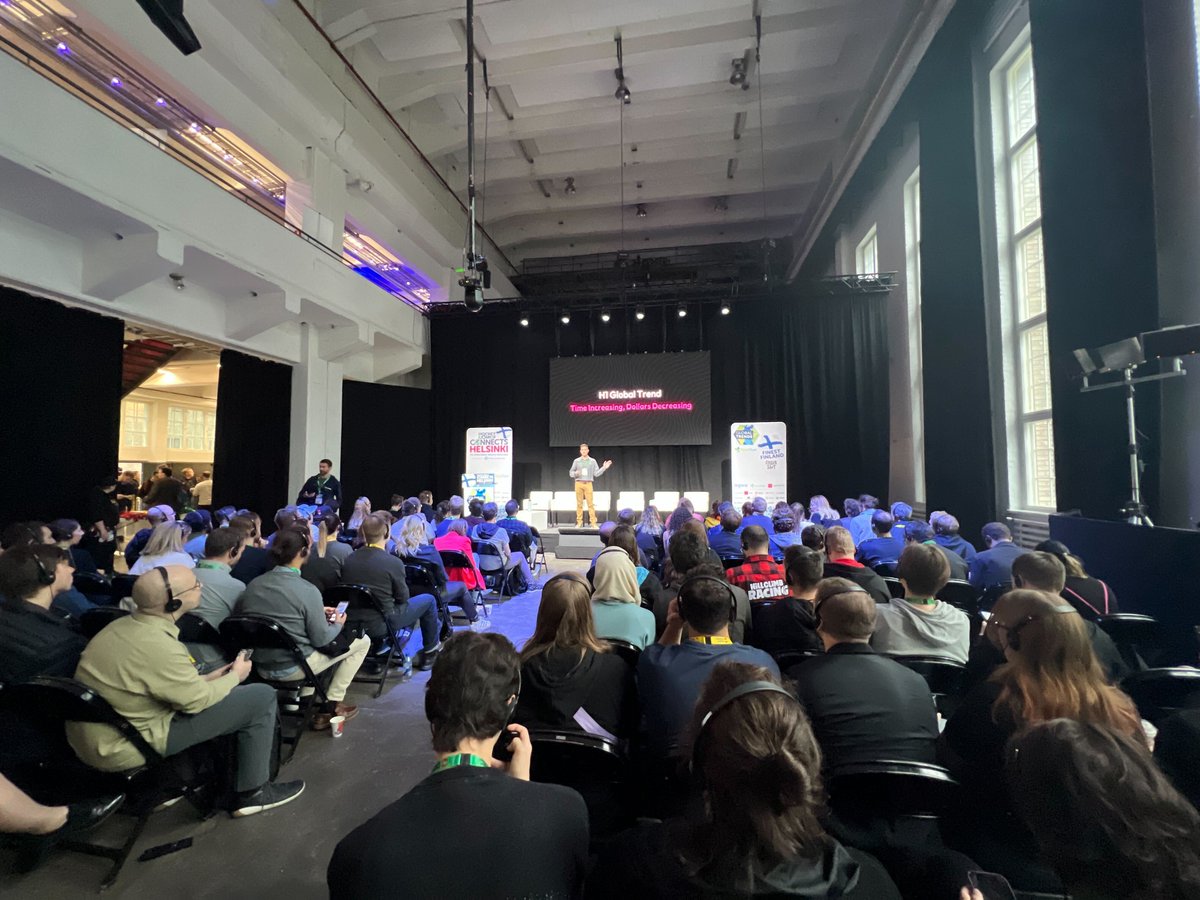 SensorTower's tweet photo. https://t.co/TH8VAU8Emi is at #PGConnects Helsinki! Chris Uglietta, our Gaming Marketing Manager, kicked off the day with a presentation on Mobile Gaming Trends to a full house! 📱🎮 

Visit our booth to discuss your mobile gaming strategy!

#MobileGaming #Gaming #GamingTrends https://t.co/v3l1JM5hbf