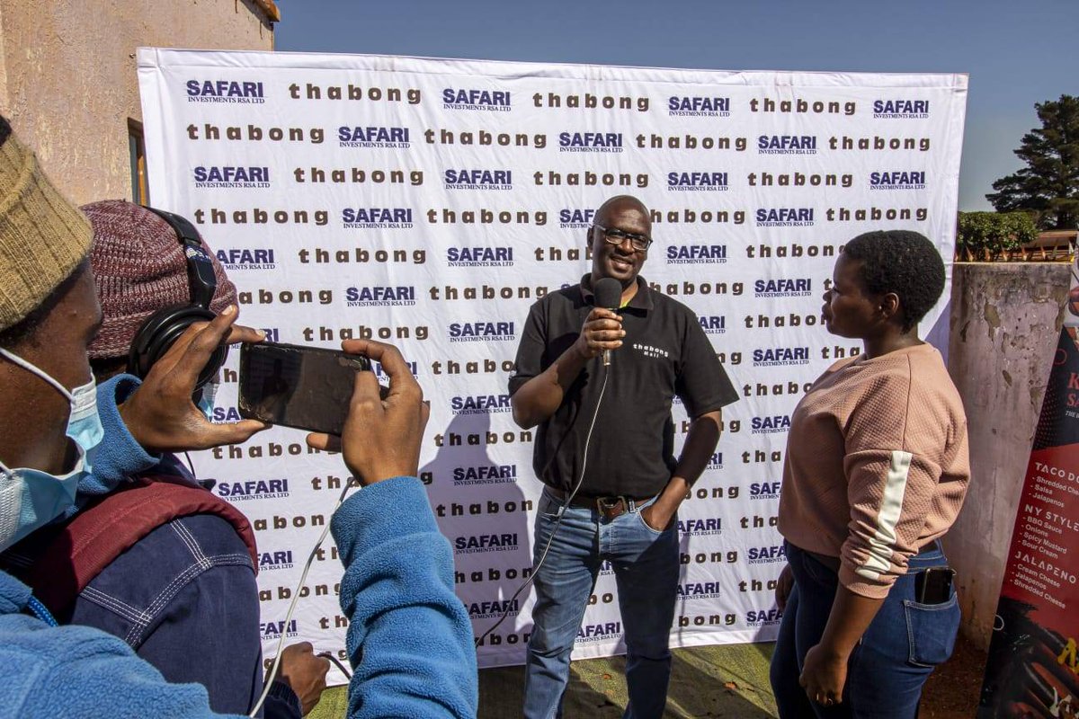 shape_cafe's tweet photo. Our "SHAPEr OF THE WEEK " goes to Thabong Shopping Center and Safari Investments RSA LTD for SHAPEing our community through outreach programs to make changes in their lives.
As the Vaal community sithi Danko!💚
#Shapecafe
#Thabongshopingcenter
#Safariinvestments https://t.co/Ho0lnmSgJB