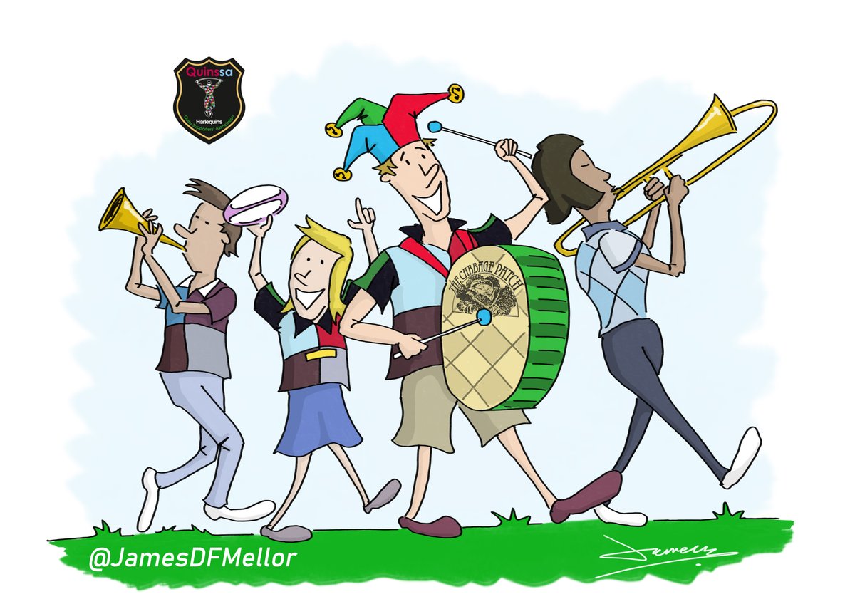 Harlequins's tweet photo. 🎺 We have some exciting new activities for you to enjoy before you join us at the @SaintsRugby game! 

🥁 Including 'Stomp to the Stoop' from the Cabbage Patch &amp; a new ‘Stoop Live’ show from the new North Village. 

📲 https://t.co/XH0N3oqBvE

🎨 Credit: @JamesDFMellor

#COYQ https://t.co/k6ar645OyT