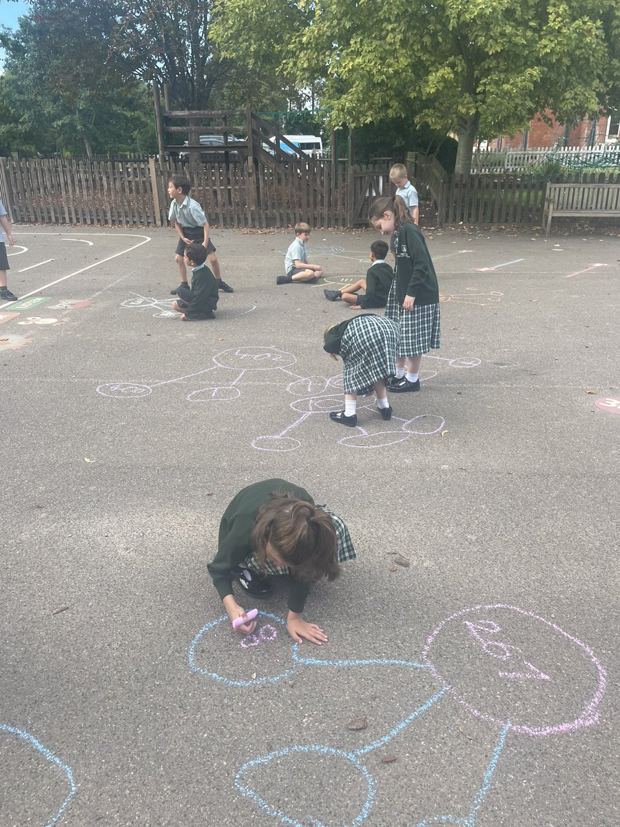 KESPreparatory's tweet photo. #StroudY3 have been learning about how to partition numbers using the part-whole model. What a perfect opportunity to take their learning outside the classroom! #StroudCuriosity #StroudMaths https://t.co/i2qu7Fdkad