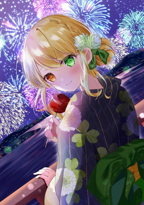 【お仕事】VTuber 白詰るかちゃん(@ luca_shirotsume )の夏のお写真を2枚撮らせて頂きました!(水着イラストは肌色多めの関係で一部のみです)どうぞよろしくお願いします～! 