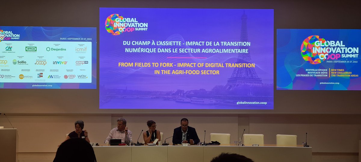 dotCoop's tweet photo. A fascinating session begins on the increasing impact of #tech and #digital for agri-food #cooperatives
#gics22 https://t.co/pAHLhyZWz5