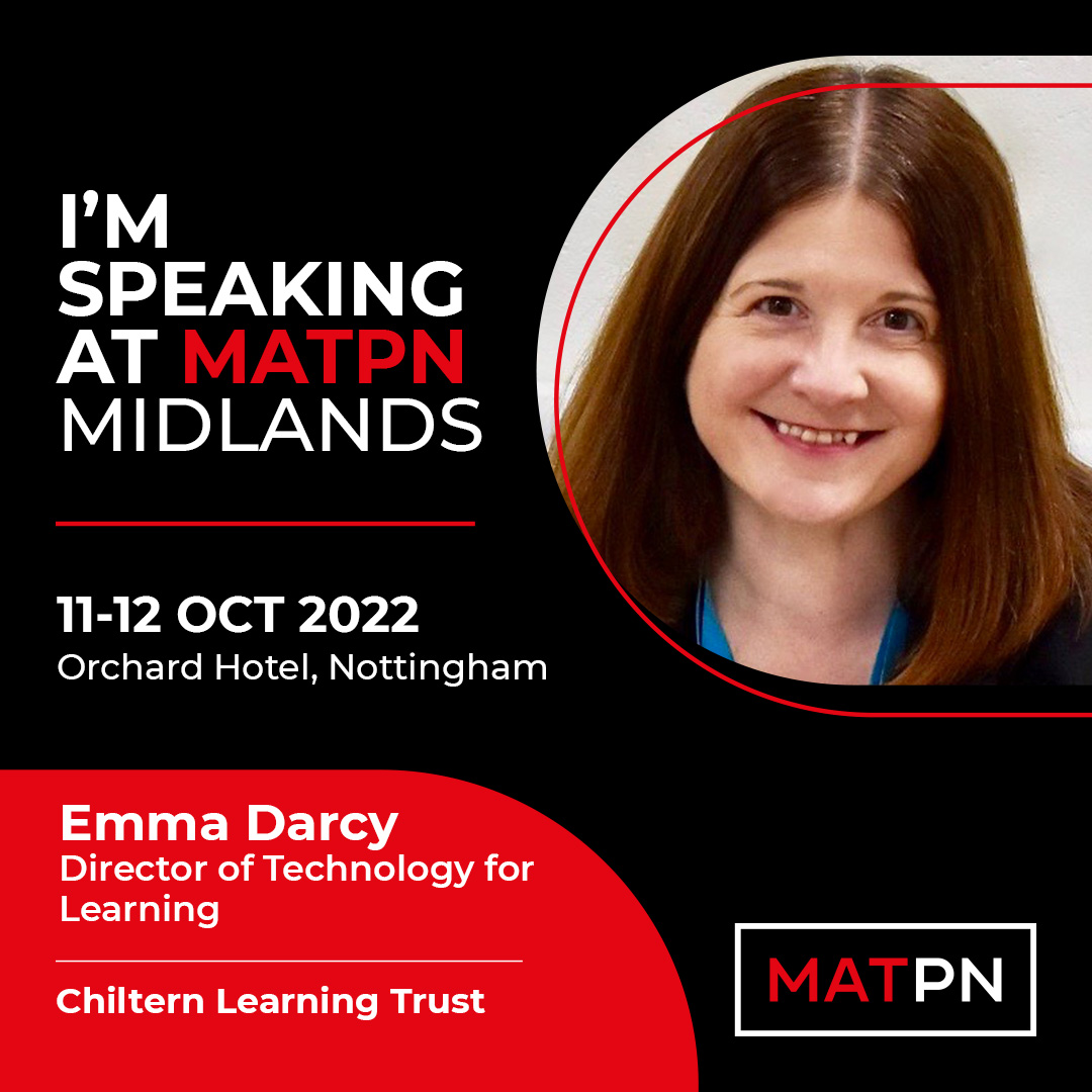 MATPartNet's tweet image. 💬 Speaker Announcements  

Our #MATPN Midlands event brings together some of the most influential speakers from across the sector. This year’s speaker programme includes:  

💡 @Mubaaruck1, @aldridgeonline
💡@darcyprior, @ChilternLT
💡 @jamesmgarnett , @UnitedLearning