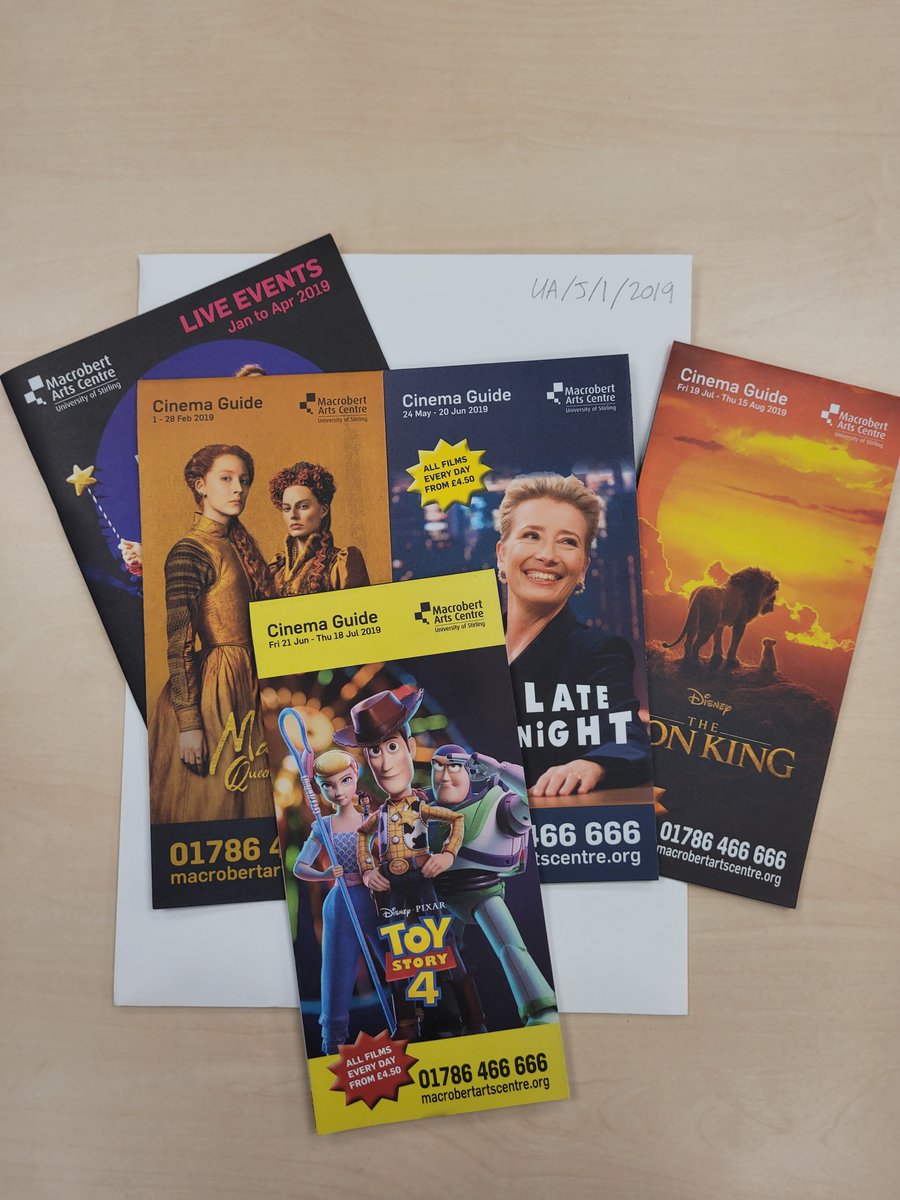 unistirarchives's tweet photo. Our last offering for What's In The #ArchiveBox is from our own @StirUni Archive & the series within it relating to the wonderful @Macrobert. We keep their programmes so we can evidence the cultural life on campus for years to come.
Thanks for joining us!
#CultureOnStirCampus https://t.co/tSTq5LTzYD