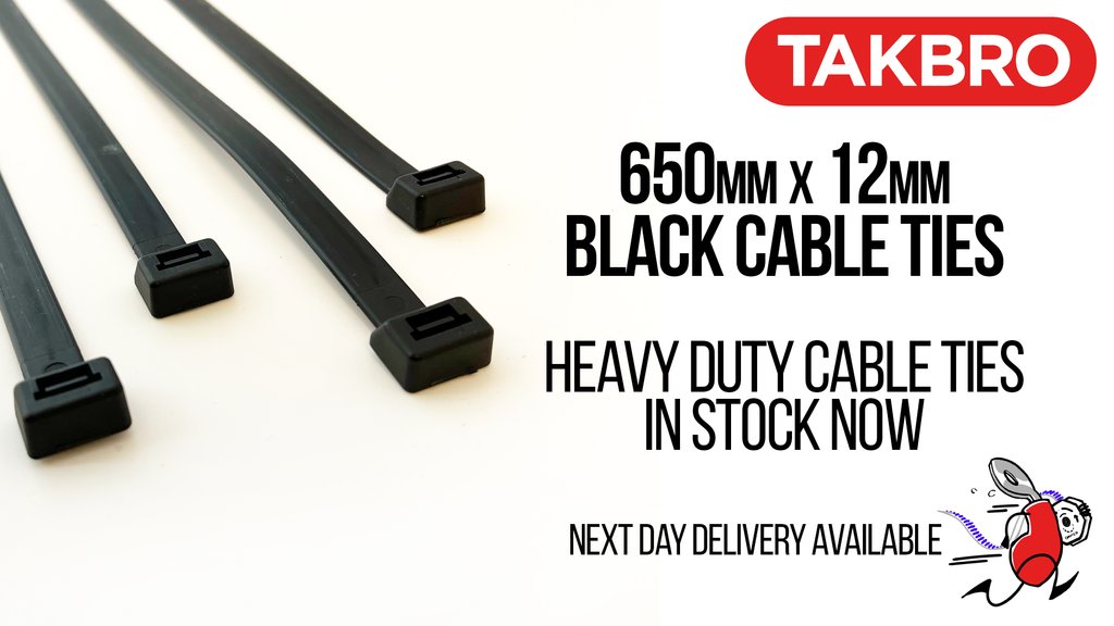 ThinkTakbro's tweet photo. Heavy duty cable ties for when you need a tie with a stronger hold 🦾

Contact the sales office today to enquire
01623 412 160
sales@takbro.co.uk

#thinktakbro #electrics #electricengineering #engineering #distribution #warehouse #davico #cableties https://t.co/SJMHkYYAMT