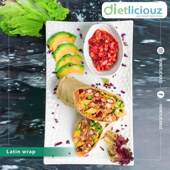 Whole wheat flour wrap