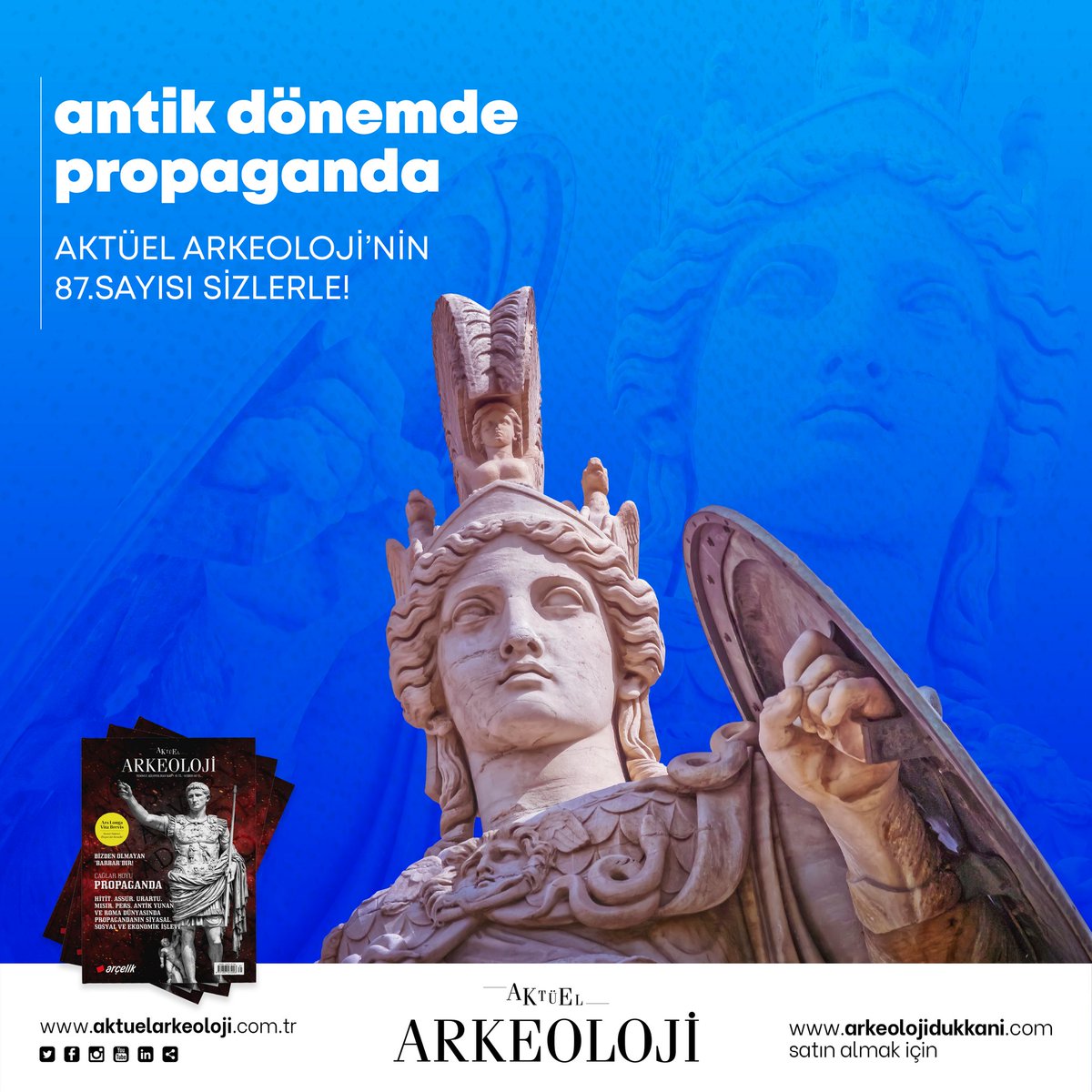 AktuelArkeoloji's tweet photo. Aktüel Arkeoloji Dergisi 87. Sayı "Antik Dönemde Propaganda"

https://t.co/4MVQO8ZLjT 

#aktuelarkeoloji #arkeolojidukkani #aktuelarkeolojidergisi #arkeoloji  #archaeology #archaeologist #archaeological  #mısır #egypt #hitit #assur #pers #urartu #hellenistik #dergi #propaganda https://t.co/v3yQWcLnrQ