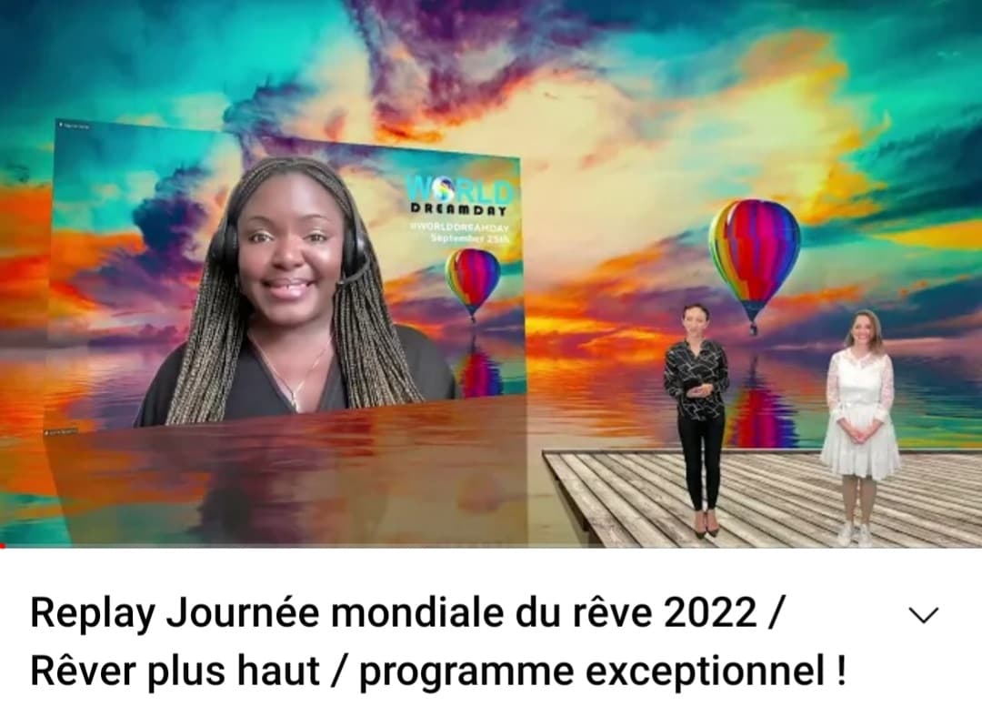 En replay le programme riche &amp; inspirant de la Journée mondiale du rêve 2022 ! Notre Réflexion : Comment donner plus de place au #rêve dans notre société ? <a href="/IsabelleLayer/">Isabelle Layer</a> a sublimé notre événement🤩! #worlddreamday <a href="/dayfordreamers/">World Dream Day</a> <a href="/alainbernard/">Alain BERNARD - OLY</a> <a href="/BoichutE06/">Boichut Eric</a>
youtu.be/St7a53gKcbc