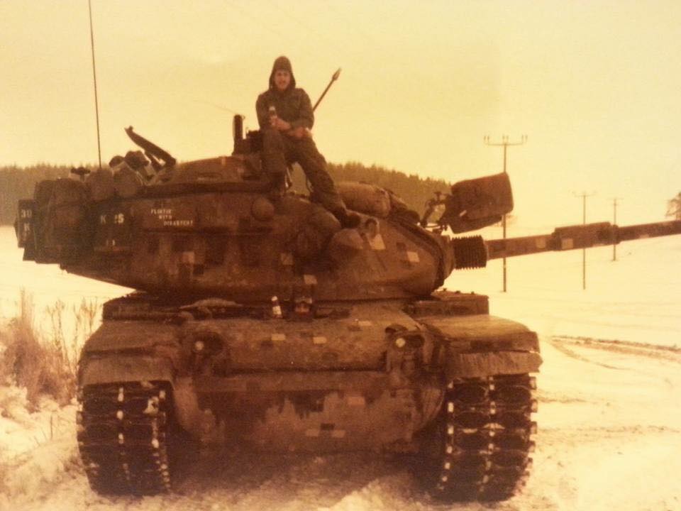Korean_DMZ_Vets's tweet photo. Tank Tuesday - M60A1 from the 2nd ACR (Armored Cavalry Regiment), somewhere near the West German/Czech border around 1980! #tanktuesday #tanks #armor #m60a1 #m60patton #2ndACR #coldwar #tankover #ilovetanks https://t.co/PRGXaOJ5jH