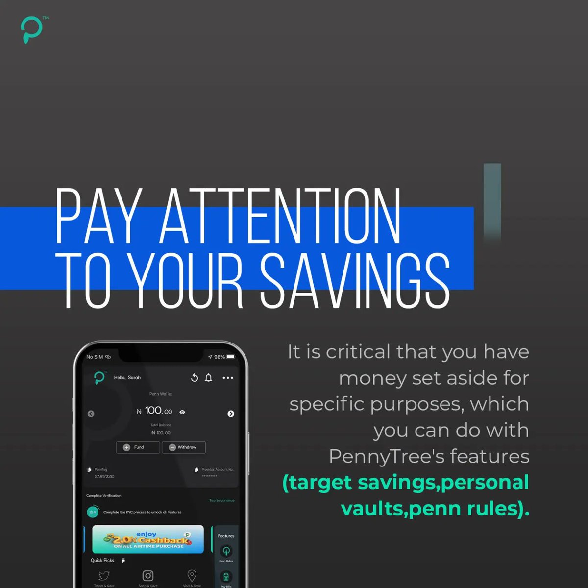 mypennytree's tweet photo. We know it's salary week, and you're thinking of things to spend on, but you should have a budget to guide you.🙂 Read through for a few budget tips and RT for others💚

#pennytree #fintech #budget https://t.co/zuJ8mJIzkq