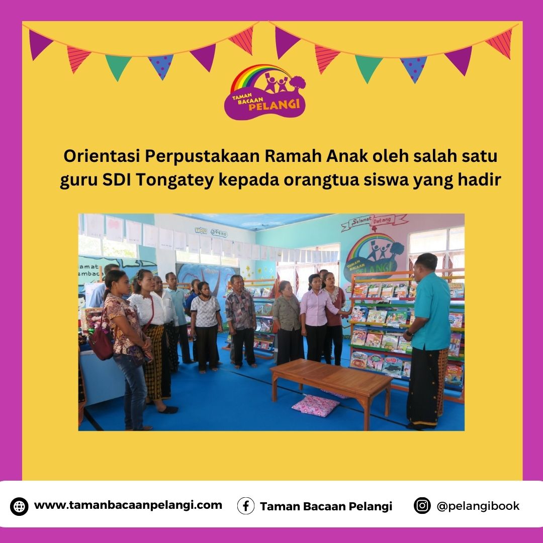 Taman Bacaan Pelangi tweet media
