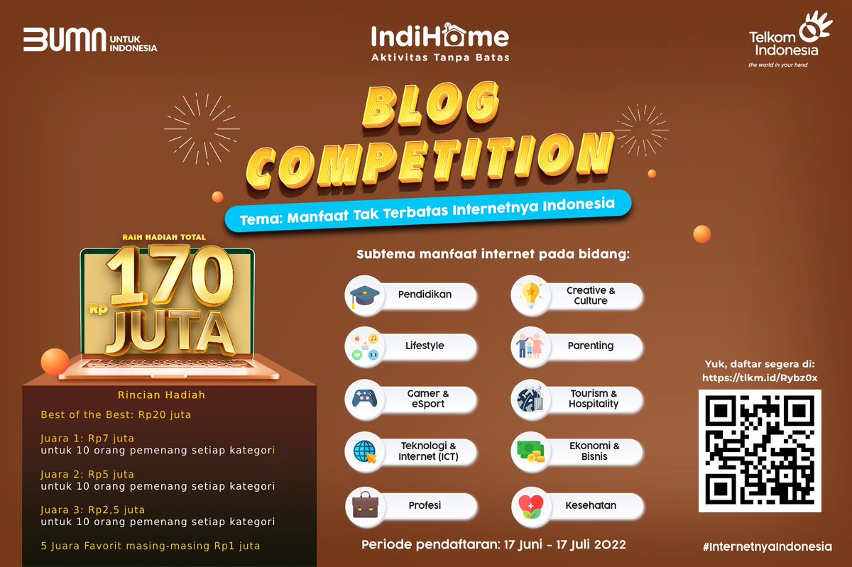 IndiHome Ajak ‘Blogger’ Ikut Kompetisi dlvr.it/SZ3ryd