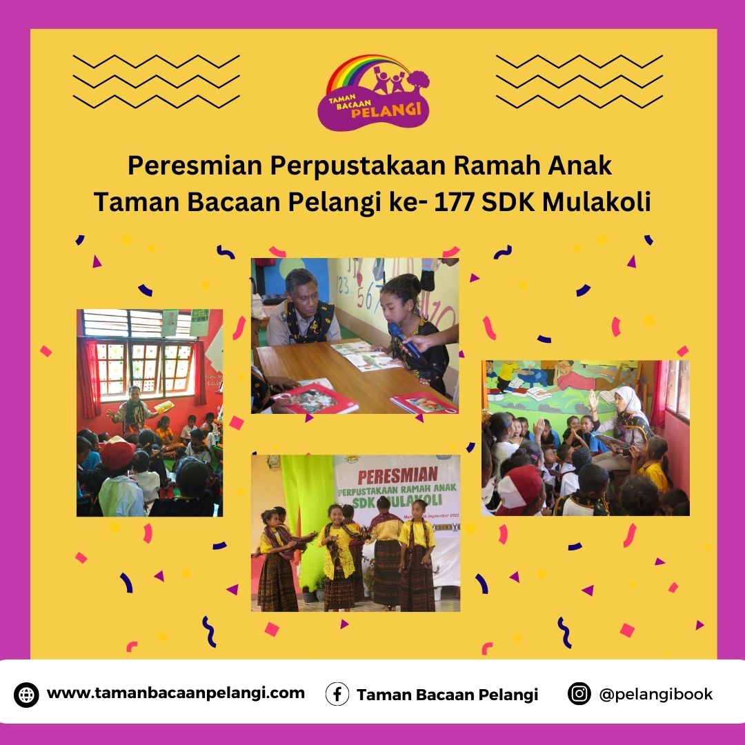 Taman Bacaan Pelangi tweet media