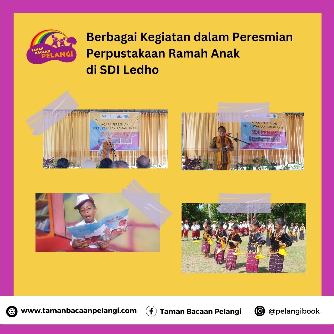Taman Bacaan Pelangi tweet media