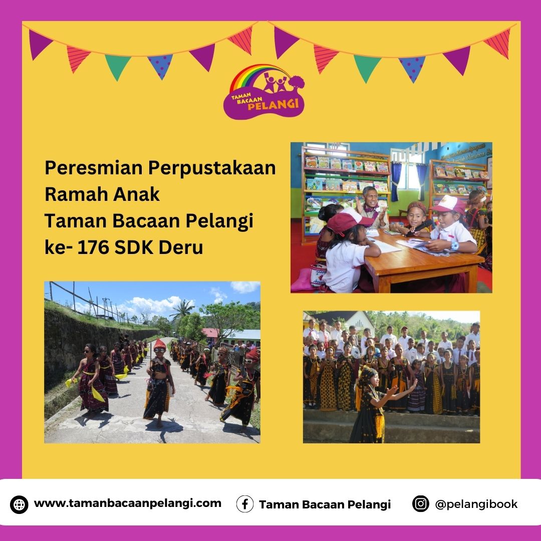 Taman Bacaan Pelangi tweet media