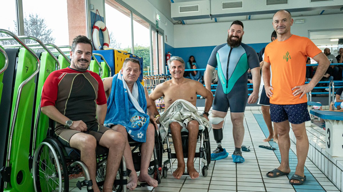 NRDCITA's tweet photo. #NRDCITA and #HSAItalia #StrongerTogether without Barrier 🤿🎖️
NRDC-ITA Scuba Diving Club together with HSA Italia hosted a scuba diving event with our community disabled. Special guests: Lt Col 🇮🇹🪖🎖️Gianfranco Paglia, and 🇮🇹⚓️🎖️Emanuele Valenza
#NATO #zerobarriere #nobarriers https://t.co/vEMaQKFqI5