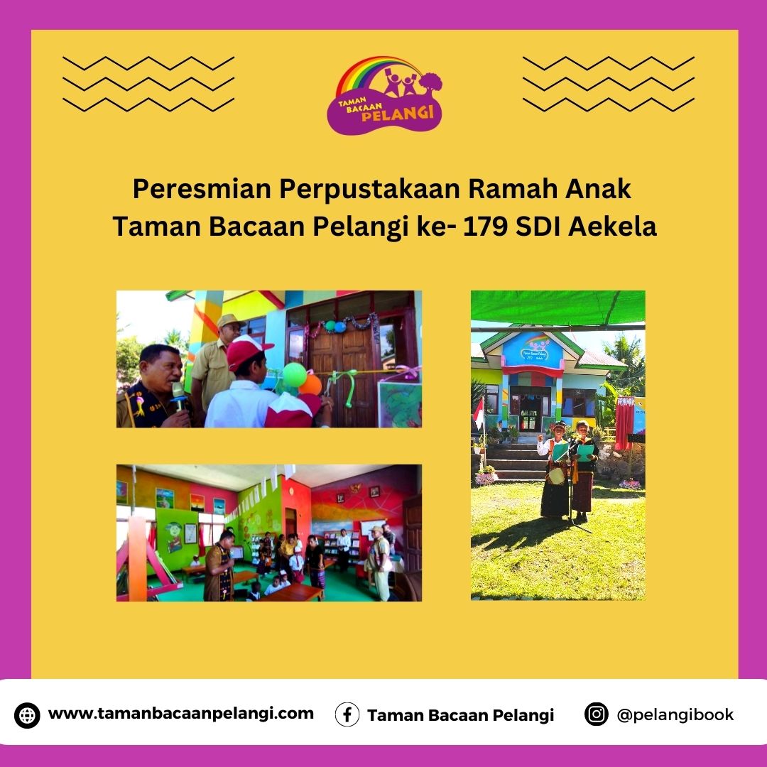 Taman Bacaan Pelangi tweet media