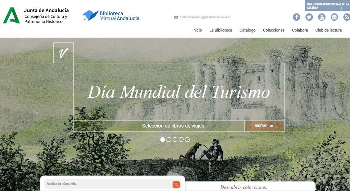 #DMT2022 | Desde la <a href="/BVANDALUCIA/">Biblioteca Digital de Andalucía</a> <a href="/culturaand/">Cultura Junta de Andalucía</a> compartimos una selección de 📚 110 libros de viajes, donde tiene especial representación la literatura de viajeros románticos.

🕌 ¡Feliz lectura en el Día Mundial del Turismo!

➡️ opgob.es/uawnj ✅