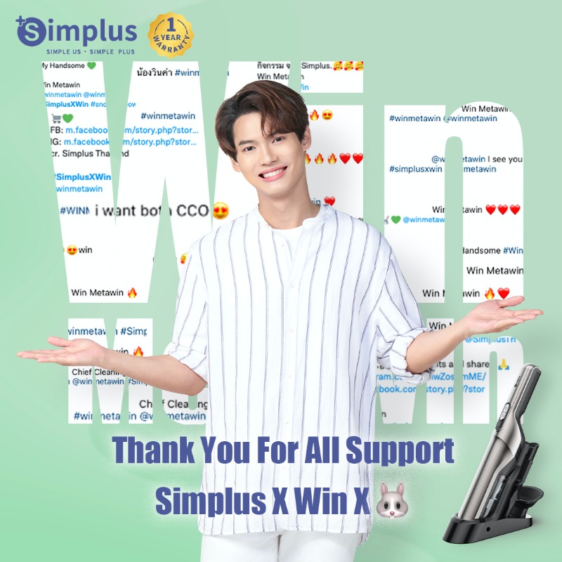 SimplusTh's tweet photo. 🤩ขอแสดงความยินดีกับ (@จิตรา ขันทอง) ที่ได้เป็น Simplus Chief Cleaning Officer For A Week! พร้อมเข้าถึงจอโฆษณาออฟไลน์กว่า 4,000 แห่ง ในกรุงเทพฯเป็นเวลา 1 สัปดาห์!👇คลิกลิงก์ด้านล่าง, เพื่อรับเซอร์ไพรส์พิเศษ NEW CCO:
https://t.co/aOJ1CZ4Fww
#SimplusTH #SimplusXWin #winmetawin