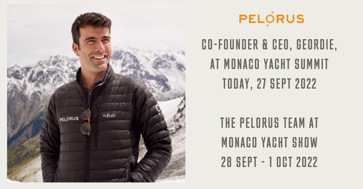 Our co-founder &amp; CEO, Geordie, is speaking today on all things charter at the 2022 Monaco Yacht Summit. Meet Geordie and the Pelorus team at <a href="/mys_monaco/">Monaco Yacht Show</a> from tomorrow - arrange a meeting: pelorusx.com/yachting/yacht…
#monacoyachtshow #monaco #yachting #luxuryyachting