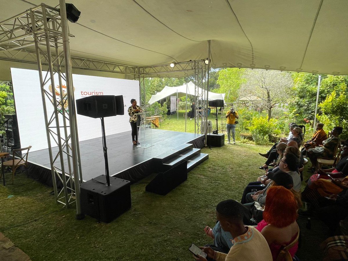 Women in Tourism - Western Cape member, Liezel Bailey, giving the vote of thanks to end today’s formal proceedings. Liezel started off her career in the sector as a tourist guide and now owns her own tour operator business. 

#WorldTourismDay