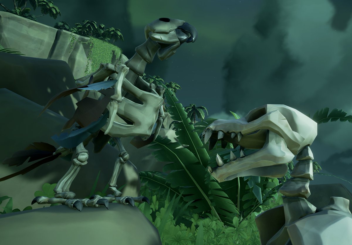 we8600's tweet photo. Unknown Skeletal Monster Found!Ⅱ🙀
@SeaOfThieves #SeaOfThieves 
#SoTShot #BeMorePirate https://t.co/vO8KLAXtJD