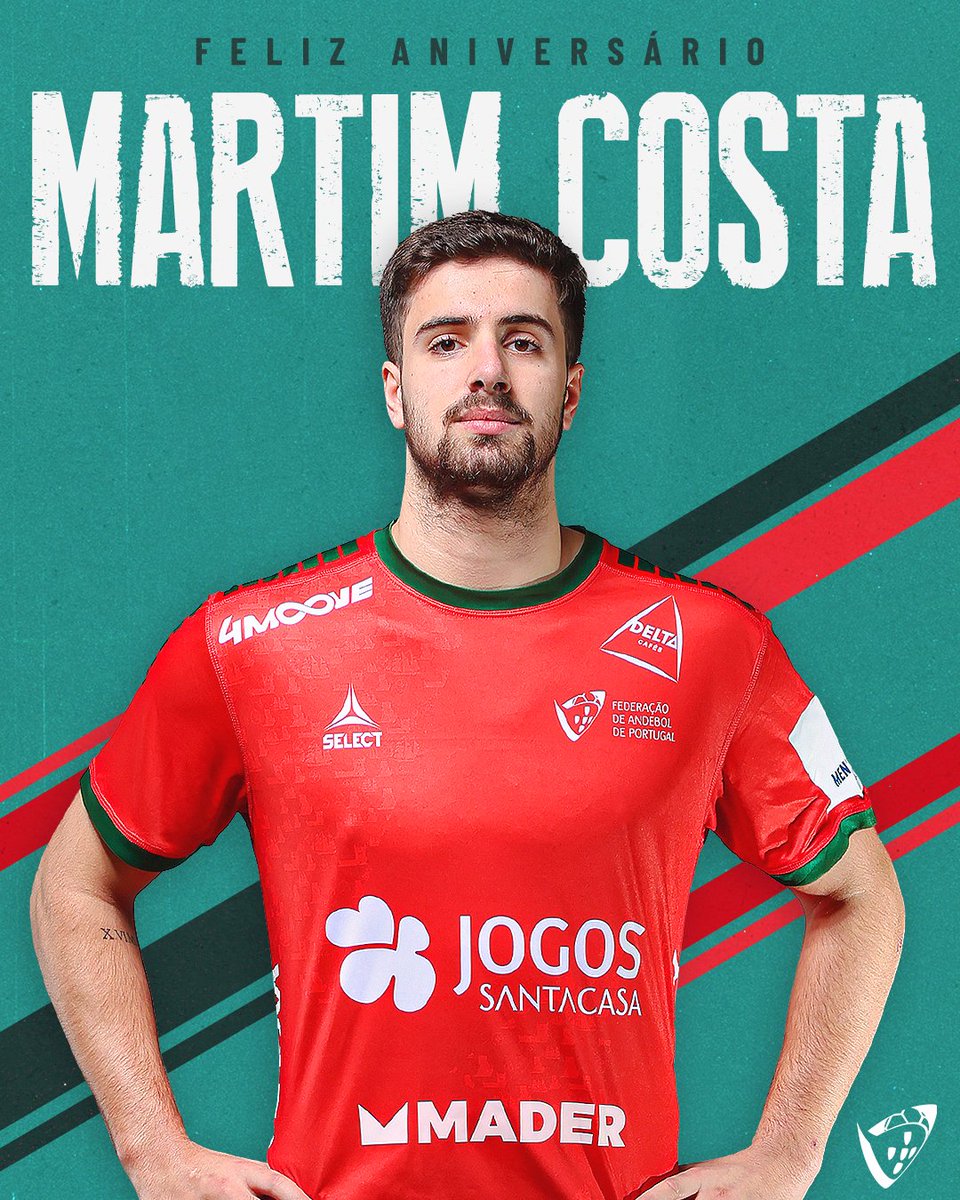AndebolPortugal's tweet photo. 🎂 Hoje um dos nossos 𝒅𝒊𝒂𝒎𝒂𝒏𝒕𝒆𝒔 merece um carinho especial... 💎
Parabéns, Martim Costa 🇵🇹
#letsgovamos #heroisdomar #superportugal #seleçãonacionalandebol #portugal #vamoscomtudo #andebol #jogossantacasa #lidlportugal #mader #aguamonchique #W1TTY #4moove #deltacafes https://t.co/DdMBZ6WSQ2