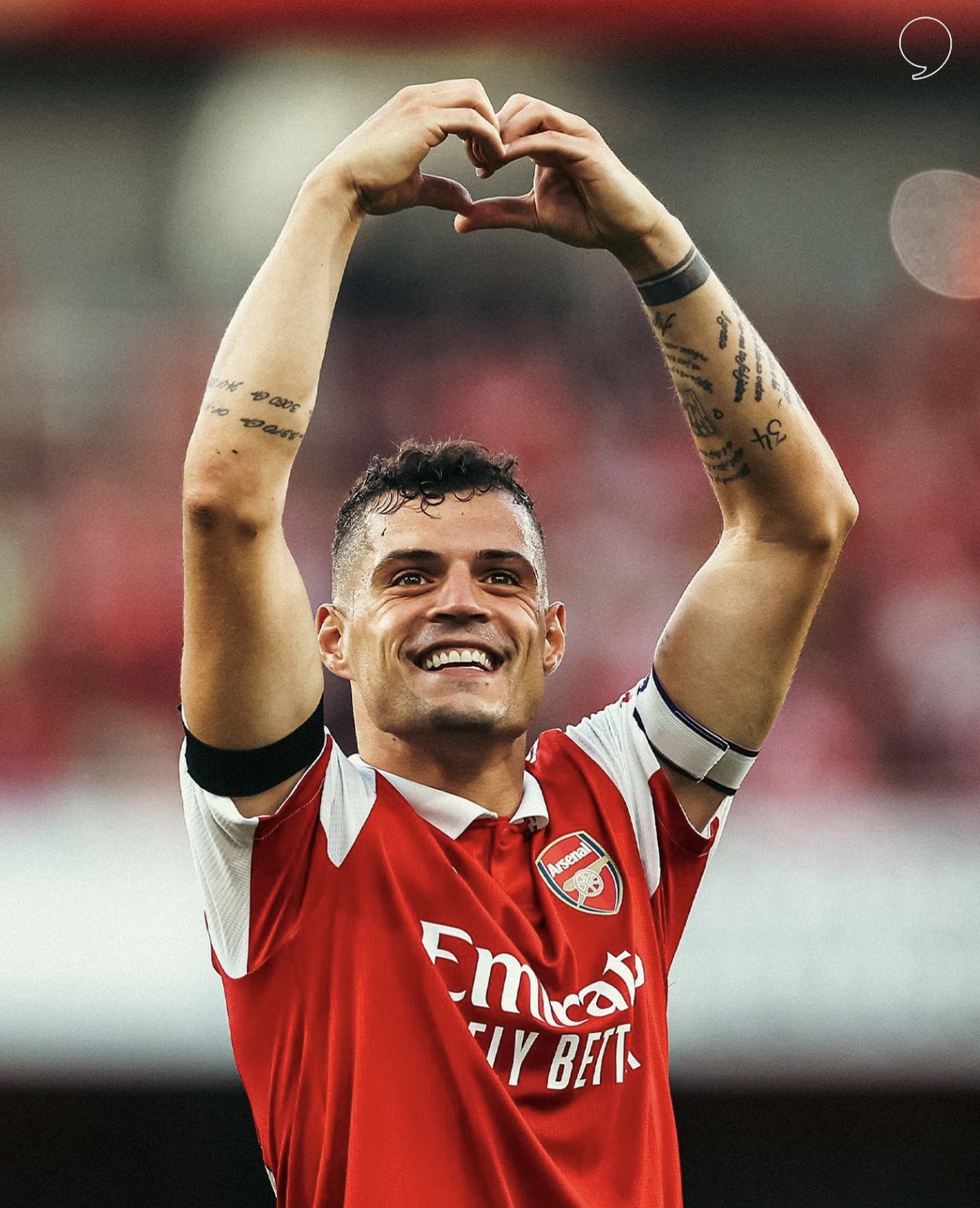 Happy Birthday to the love of my life Granit Xhaka   