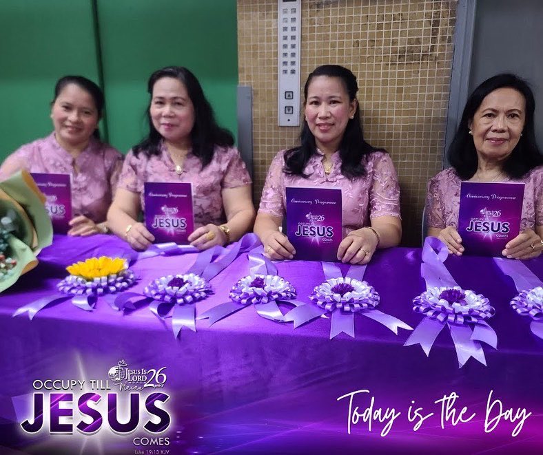 JIL_Macau's tweet photo. All set and ready, with smiles and excitement, to celebrate 26 years of God’s faithfulness.

#JILMacau26
#OccupyTillJesusComes
#MakeJESUSFamous https://t.co/yAJjNzY9C4