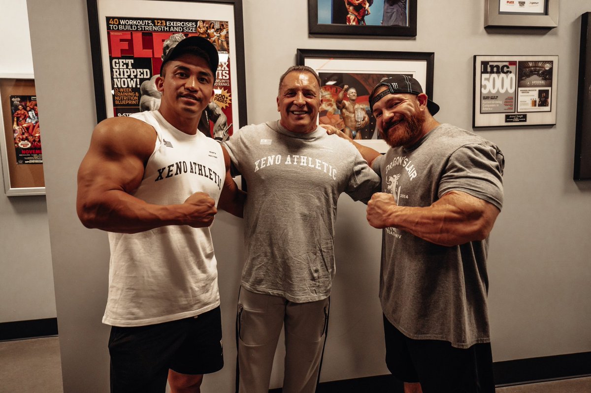 7× Mr.Olympia 212lb Flex Lewis My super coach Milossarcev いつも