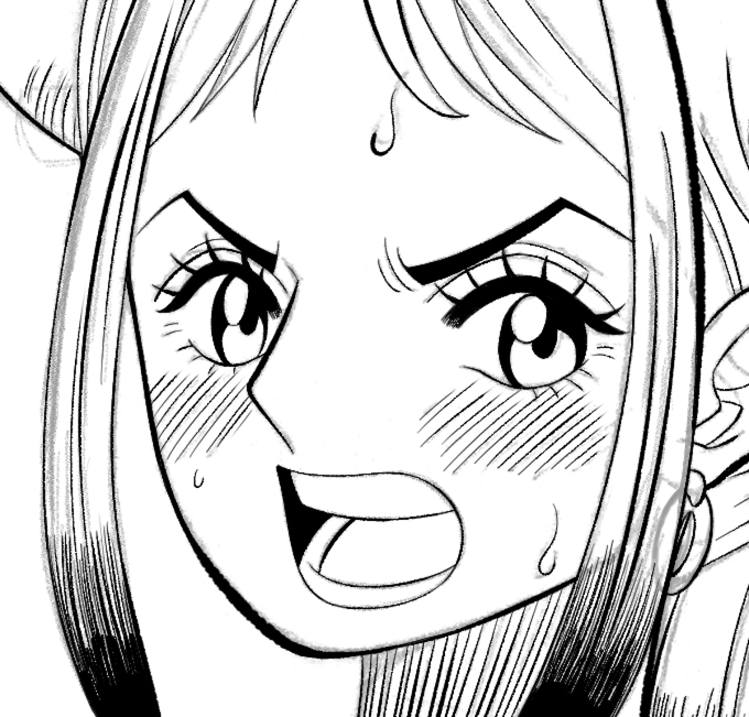 ヤマトの表情上手く描けた!めっちゃ可愛いな…。 