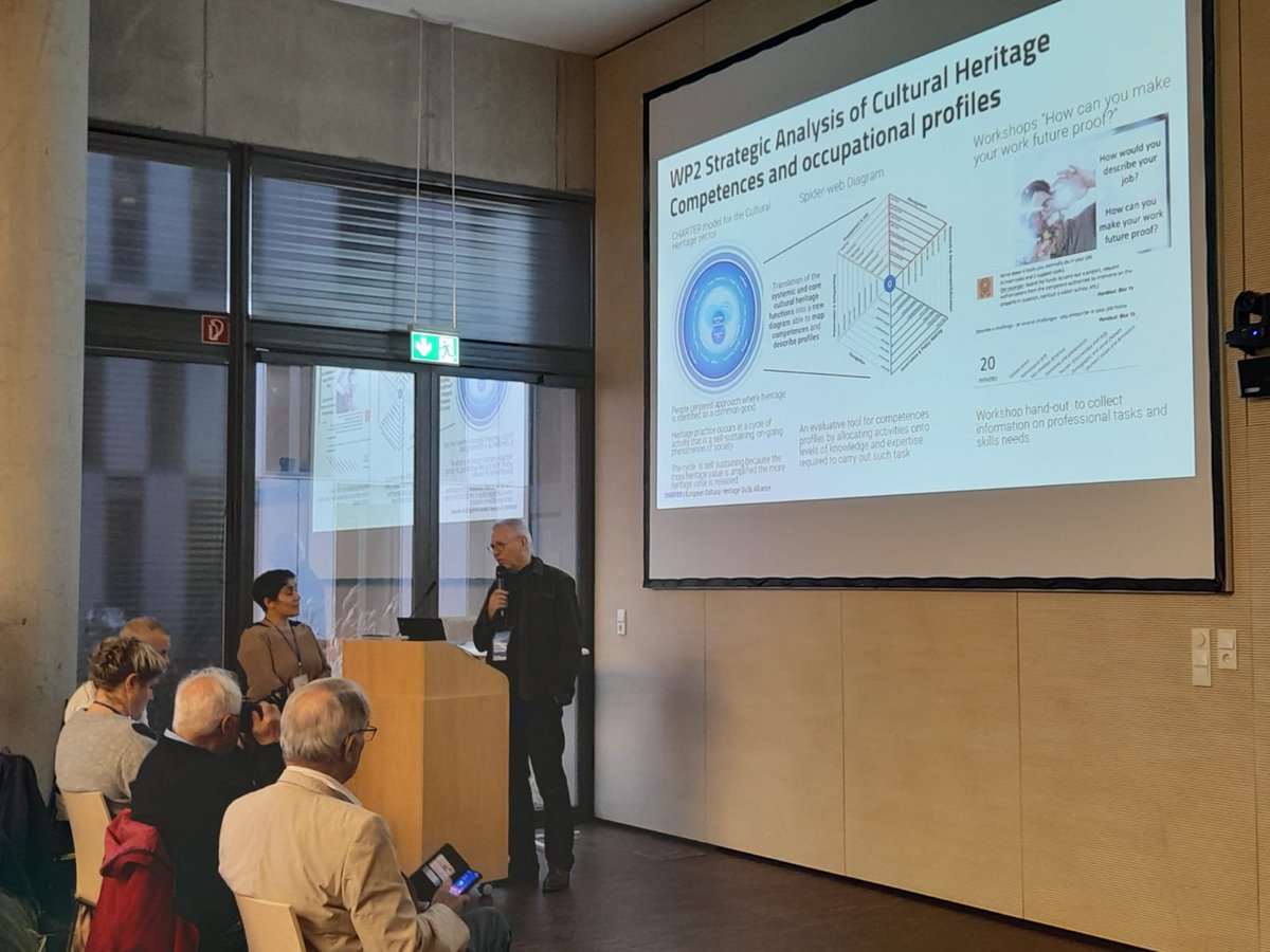 AllianceCharter's tweet photo. 🔵The working packages 2, 3 and 4 have shared CHARTER’s latest developments with partcipants: #EducationAndTraining, #Curricula, #SectorDynamics, #Competences, #OccuptionalProfiles, etc.
👉Now it’s time to give the floor to locals to share their feedback with us! https://t.co/JOvq1eeCY9